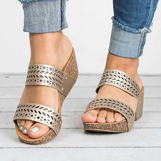 Wedge Ladies Slippers