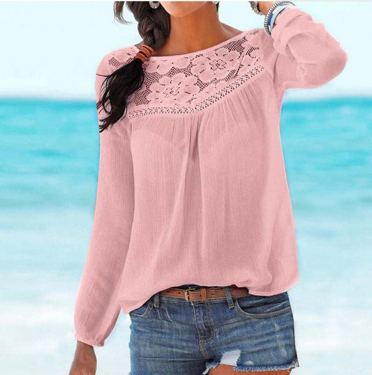 Casual Long sleeve Tops